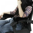 thumbnail image 2 of Extra Thick Chair armrest Cushions Elbow Pillow Pressure Relief Office Chair Gaming Chair armrest with Memory Foam armrest Pads 2-Piece Set of Chair, 2 of 8