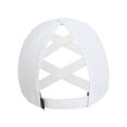 thumbnail image 2 of Imperial  The Hinsen Performance Ponytail Cap, White - Adjustable, 2 of 5
