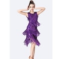 thumbnail image 4 of Vestido de baile de salón Zulema Vestido de baile latino Negro, 4 of 8