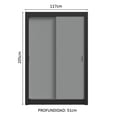 thumbnail image 3 of Ropero Closet Madesa Vivare Plus 2 Puertas NG, 3 of 5