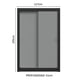 thumbnail image 3 of Ropero Closet Madesa Vivare Plus 2 Puertas NG, 3 of 5