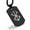 Black, variant on Stainless Steel Viking Berserkers Dog Tag Pendant Necklace