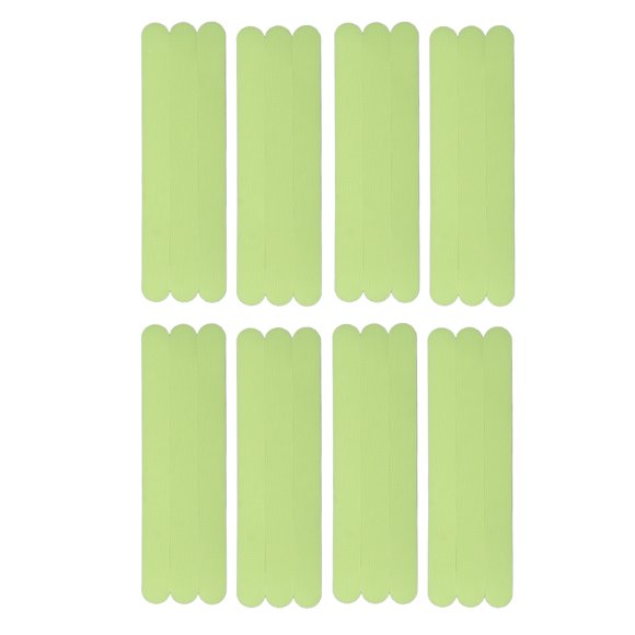 Luminous Stair Marker, Strong Adhesion Safe Luminescent Stair Tread Strong Grip Self Adhesive  For Bathroom For Family 24 Strip Glow Green