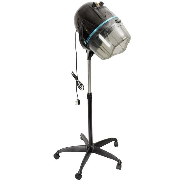 Costway Adjustable Stand Up Hood Floor Hair Bonnet Dryer Rolling Base Salon Wheels Costway Adjustable Stand Up Hood Floor Hair Bonnet Dryer Rolling Base Salon Wheels