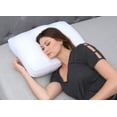 thumbnail image 6 of Deluxe Comfort Microbead Pillow - Most Comfortable Air Micro Bead Cloud Pillows - Squishy, Yet Firm, Neck Support, 6 of 7