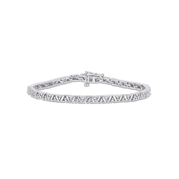 Everly Women's Diamond Sterling Silver Tennis Bracelet