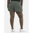 thumbnail image 3 of Terra & Sky Women's Plus Waffle Shorts, Sizes 0X-4X, 3 of 5