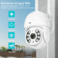 thumbnail image 4 of 2pcs Cámaras De Seguridad Exterior Wifi Hd Ip Visión Alarma Belug, Color Blanco, 4 of 5