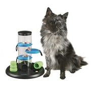 Angle View: Trixie Gambling Tower Activity for Dogs, Beginner (9.75" x 9.75" x 10.5")