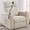 Light Brown, variant on JULY'S SONG Power Recliner Rocking Chair for Nursery, Swivel Rocker Recliner Chair with Phone Holder, USB/Type-C Ports, Nursery Glider Recliners with Arm Storage,White