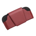 thumbnail image 4 of Soporte para gafas de sol para visera de coche, contenedor para gafas de diferentes tamaños Rojo, 4 of 9
