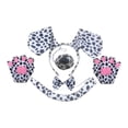thumbnail image 4 of Bandeau Oreilles de Chien et Longue Queue pour Performance sur Scène Mascarade Halloween Blanc Sans Robe, 4 of 9