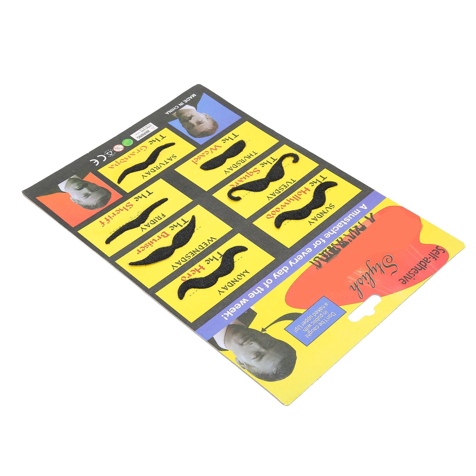 Barba Postiza Autoadhesiva, Juego De 7 Bigotes Postizos, Bigotes Autoadhesivos, Bigotes Negros Verdadera Excelencia Barba Postiza Autoadhesiva, Juego De 7 Bigotes Postizos, Bigotes Autoadhesivos, Bigotes Negros Verdadera Excelencia