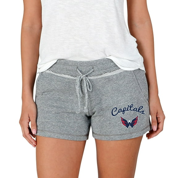 Women's Concepts Sport Gray Washington Capitals Mainstream Terry Shorts