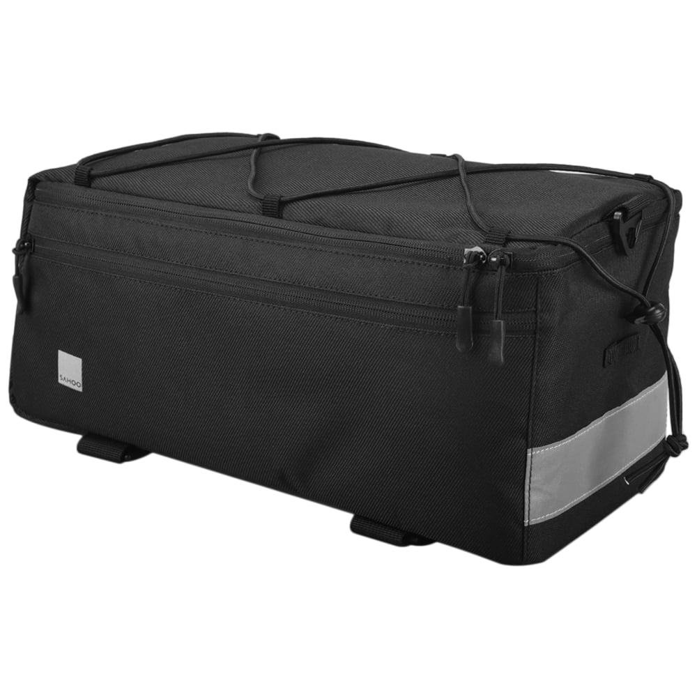 Insulated Trunk Cooler Bag Cycling Bicycle Rear Rack Storage Luggage Bag Q6X0 