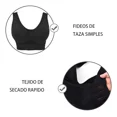 thumbnail image 3 of Paquete De Brasieres Deportivos Para Mujer, 3 Paquetes, 3 of 8