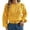 Yellow, variant on Women's Long Sleeve Pullover Sweater – Lightweight Soft Knit Tunic Top, Loose Fit Crewneck, Solid Color Warm Casual Comfortable Fashion for Fall & Winter