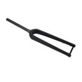 thumbnail image 1 of Horquilla delantera de bicicleta de carretera de fibra de carbono, horquilla delantera de bicicleta para montar en bicicleta de forma segura al aire libre, negro mate, 1 of 14