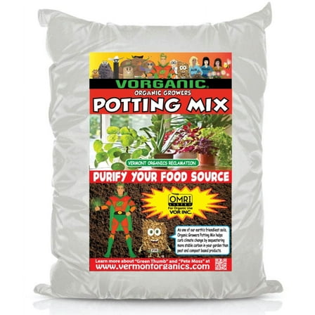 30 Qt. ( 1 Cu. Ft.) Organic Growers Potting Mix Soil - OMRI Listed