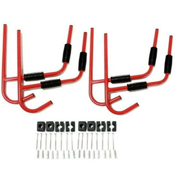 TMS 100LB Kayak Wall Rack Heavy Duty Steel Wall Mount Storage Rack For