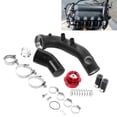 thumbnail image 4 of Tubo De Turbocompresor De Entrada De Aire, Tubo De Entrada De Turbocompresor Tubo De Entrada De Carga Turbo Con Conjunto BOV Rojo Para Vehículo Para Automóvil Anggrek Otros, 4 of 8