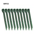 thumbnail image 3 of Toystoory Estacas de plástico planas para bordes de paisaje, instalación fácil, seguras para múltiples usos, duraderas, 50 Uds. Jardín y Patio Verde+50 piezas, 3 of 6