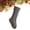 Gray, variant on Aximioll Christmas Pink Cable Knit Stocking 13.8 in, Chunky Twist Cable Pattern and Reinforced Top Hanging Loop, Holiday Treat Pouch for Fireplace Mantel and Staircase