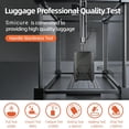 thumbnail image 3 of Smicure Luggage Sets 3 Piece with Spinner Wheel, Hardside Suitcase Set with TSA Lock, Lightweight Travel Luggage for Men and Women, Black, 3 of 8