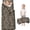 Camo and Cattail Grey Pattern, variant on Camo and Tree Black Pattern Teens Toddler Nap Mat with Pillow, Sleeping Mat Bag for Preschool Daycare 59"x22"