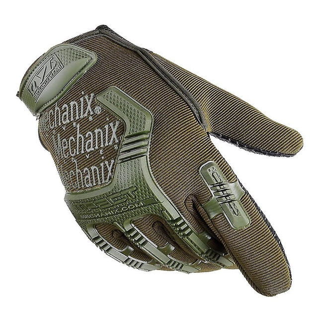 guantes militares de soldado swat para hombres tácticos de combate del ejército azul — Guante 3/4 frontal con nylon en el dorso, panel de refuerzo en la palma y piezas de silicona antideslizante; refuerzos moldeados sobre nudillos y dedos y cierre de velcro en muñeca, diseñado para entrenamiento y protección deportiva, disponible en tallas M (18–20 cm), L (20–22 cm) y XL (22–24 cm).