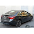 thumbnail image 5 of Extreme Online Store Replacement For 2014-2019 Toyota Corolla Sedan Models | EOS Visors JDM MUGEN Style SMOKE TINTED Side Vents Rain Guard Window Deflectors, 5 of 12