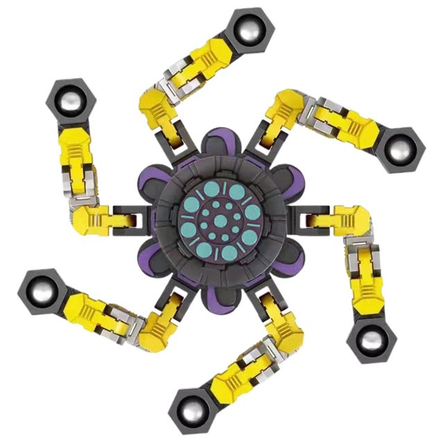 Juguetes De Cadena Deformable Diy, Juguetes De Cadena Mecánica Giratoria A Mano, Juguetes Sensoriales Para Aliviar El Estrés Para Niños Adultos Eigraketly FN007062-04