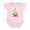 Petal Pink, variant on CafePress - Infant Bodysuit - Baby Light Bodysuit, Size Newborn - 24 Months