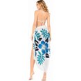 thumbnail image 3 of HAPPY BAY Women's Bikini Skirt Sarong Swimwear Cover up Bathing suit Summer Wraps Swimsuit Beach Wrap Coverups for Women One Size Hibiscus, White, 3 of 6