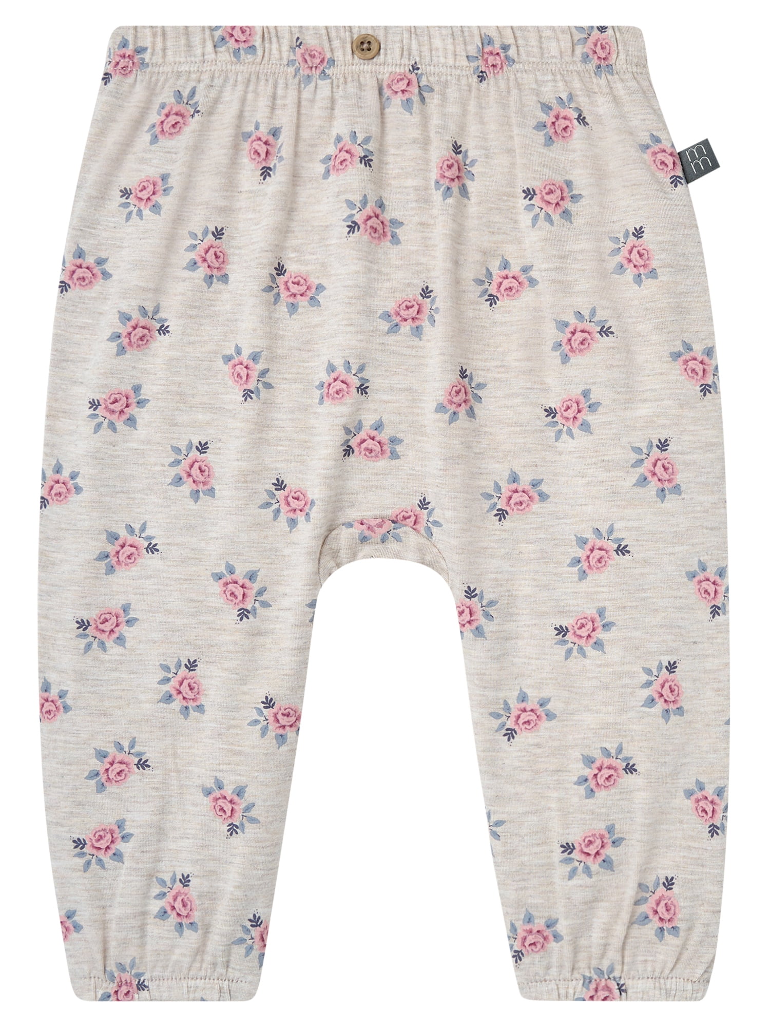 Modern Moments by Gerber Baby Girl Ruffle Collar Top and Pant Outfit Set, 2-Piece, Sizes 0/3 Months - 24 Months