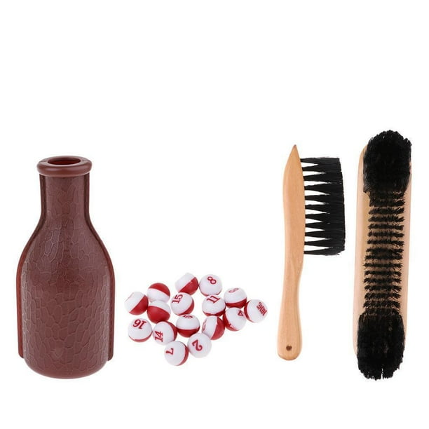Pool Snooker Billiard Table Brush Felt Cleaner & Shaker