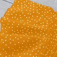 thumbnail image 4 of hotojiny Beach Vacation Clothes for Women Stylish Polka Dot Ruffle Short Sleeve Spring Tops Casual Button Notch V Neck Pleated Flowy Blouses, 4 of 7