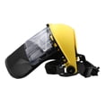 thumbnail image 4 of Protector facial para recortadora, máscara para cortacésped, protector facial forestal genérico, equipo de trabajo para corte de madera, jardinería y Amarillo, 4 of 8