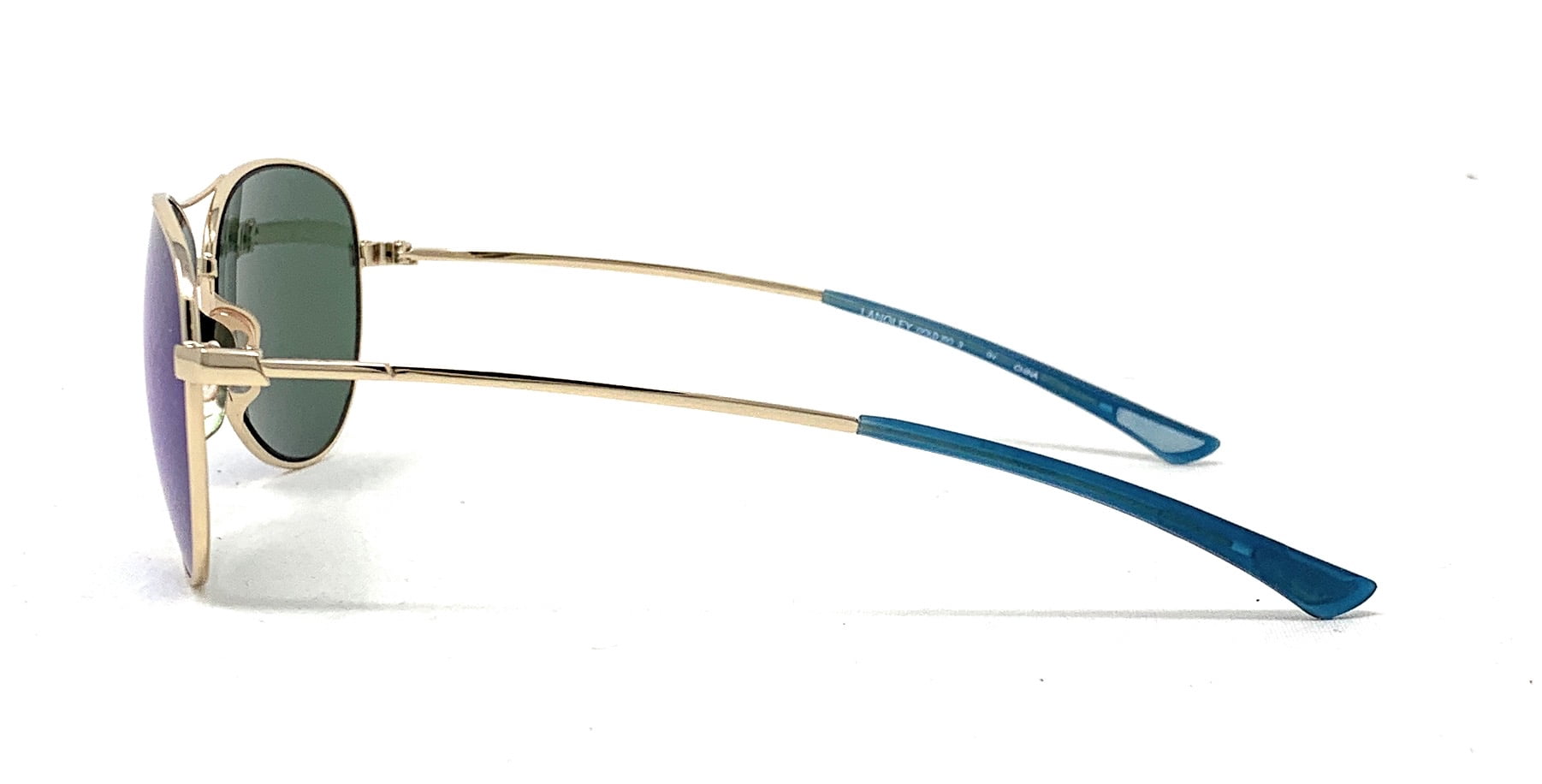 SMITH OPTICS Langley Unisex Sunglasses Gold/Blue Mirror  display picture 2