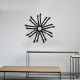 thumbnail image 4 of Stainless Steel Metal Sun Wall Decor Outdoor, Wacky Sun Metal Wall Art for Living Room Patio Garden Bathroom Fence Bedroom, 4 of 6
