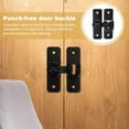thumbnail image 5 of Security Zinc Alloy 90 180 Hardware Lock Sliding Degree Bathroom Easy G9k8 Install, 5 of 9