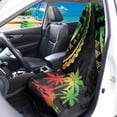 thumbnail image 2 of Garronmavis 1 PC Front Car Seat Towel Cover Water-Resistant Sweat Resistant Breathable Non-Slip Washable Stain Resistant Universal Fit For Cars SUVs Trucks Sedans Vans Auto Interior Accessory, 2 of 8