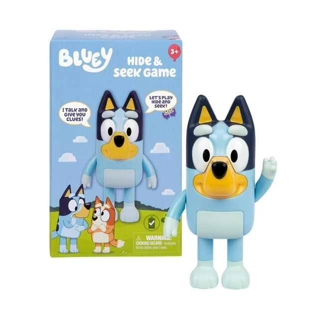 Figura electrónica de Toy Bluey Game Hide and Seek para niños a partir de 3 años