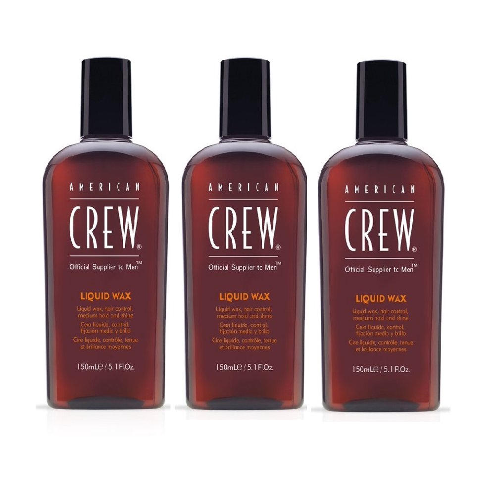 American Crew Liquid Wax 5.1 oz 3 pack