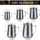 thumbnail image 5 of Jarra espumadora de leche Adorever, 350 ml, 600 ml, 900 ml, 1500 ml, acero inoxidable Adorever NA, 5 of 5