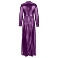 thumbnail image 5 of Njagoc3 Womens Long Sleeve Vintage Court Gown, Floor - Length Maxi Dress, Flowy Fit, Solid Color Variants, for Themed Parties & Cosplay, 5 of 6