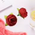 thumbnail image 4 of FeiFu Realistic Silk Flower Head Supplies Faux Blossomes Components Handmade Decor Floral Design Embellishment Simulation Flower Decoration, 4 of 5