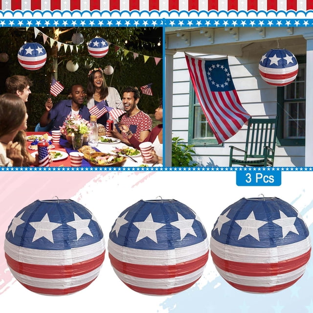 Home Decor Independence Day Decorative Lantern Pendants Independence Day Decorations Home Decor