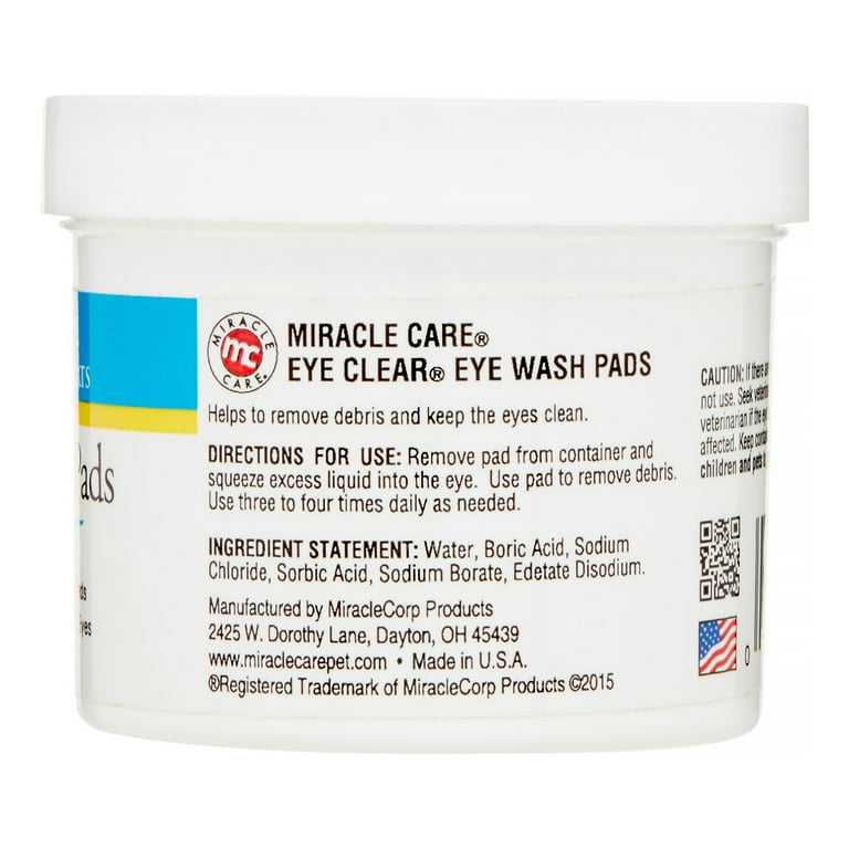 Eye wash pads for dogs 2025
