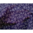 thumbnail image 4 of oneOone Silk Tabby Fabric Artistic Floral Sashiko Print Sewing Fabric BTY 42 Inch Wide, 4 of 4